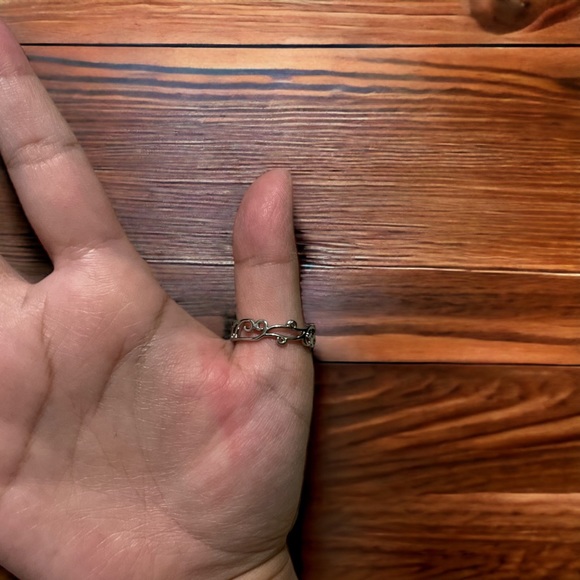 Silver Rose Gold Ring - Picture 7 of 7